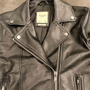 Abercrombie & Fitch Vegan Leather Jacket